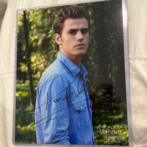 Paul Wesley Autograph